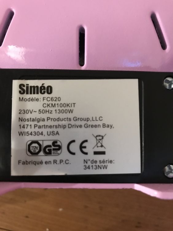 Cupcake Maker nostalgie Simeo neu!!! Kaufen auf Ricardo