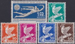 1932, Nr.185-189 Abrüstungskonferenz postfr. ** Kat: 150.-+