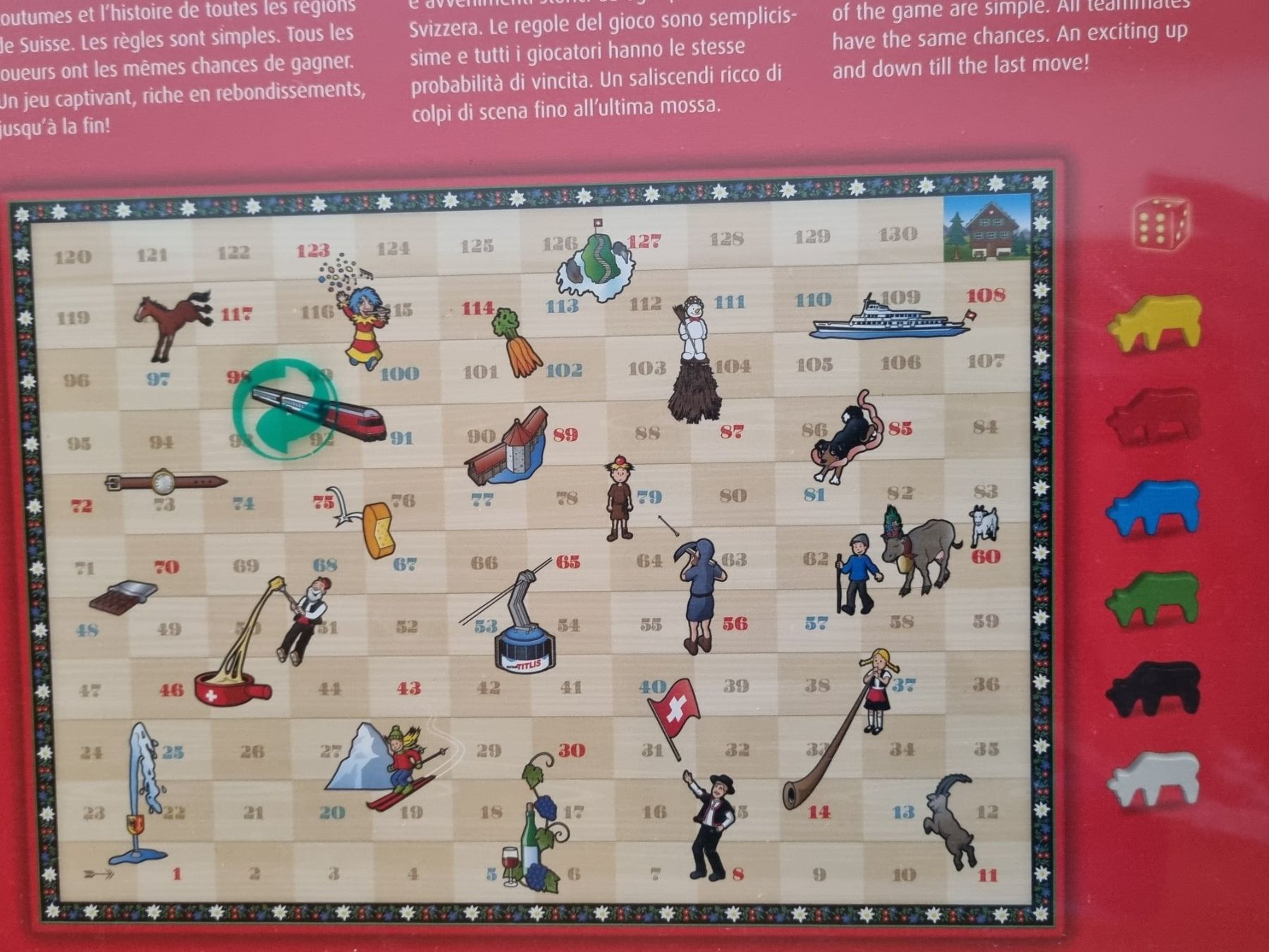 Giochi: Schweizer Leiterspiel Brettspiel neu & originalverpackt – Nuovo e nell'imballaggio originale da Weite venduto da Nur63 1