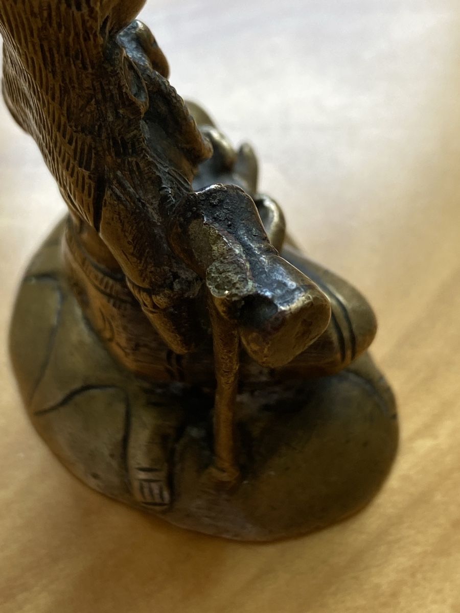 Sculture & Statue: Shiva-Statue aus Messing. – Usato da Birr venduto da Vintage-Liebhaber 5