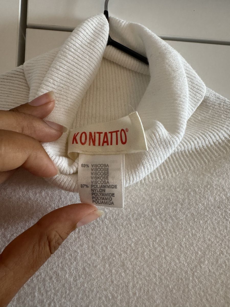 Pullover & Sweatshirts: Weisser Rollkragen Pullover, S – Gebraucht aus Zürich von noura2202 1