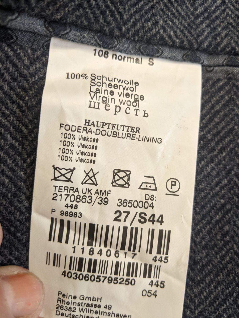 Anzüge: Herren Blazer Gr 27 – Neu und originalverpackt aus Langnau am Albis von Judithsebi 8