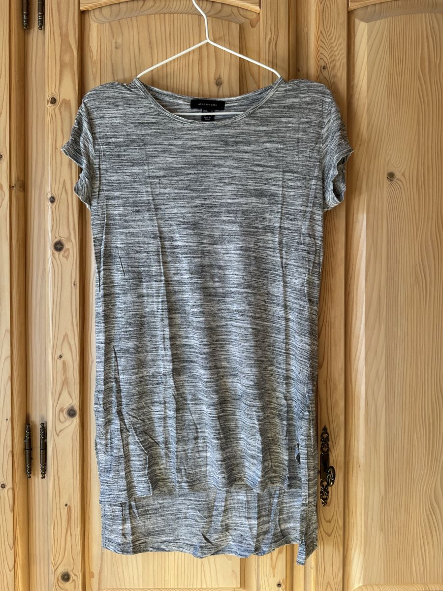 Vestiti: Shirt Kleid Grau Gr. 36 – Usato da Hergiswil NW venduto da kaufe_bei_kaufmann