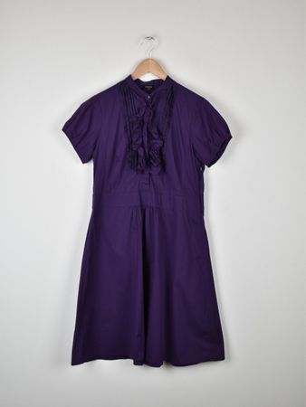 Oasis Blusenkleid, lila, Gr.38