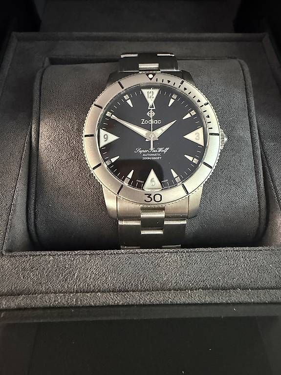 Zodiac Uhren: Zodiac Super Sea Wolf 53 Skin – Gebraucht aus Zürich von timeio-swapwatch