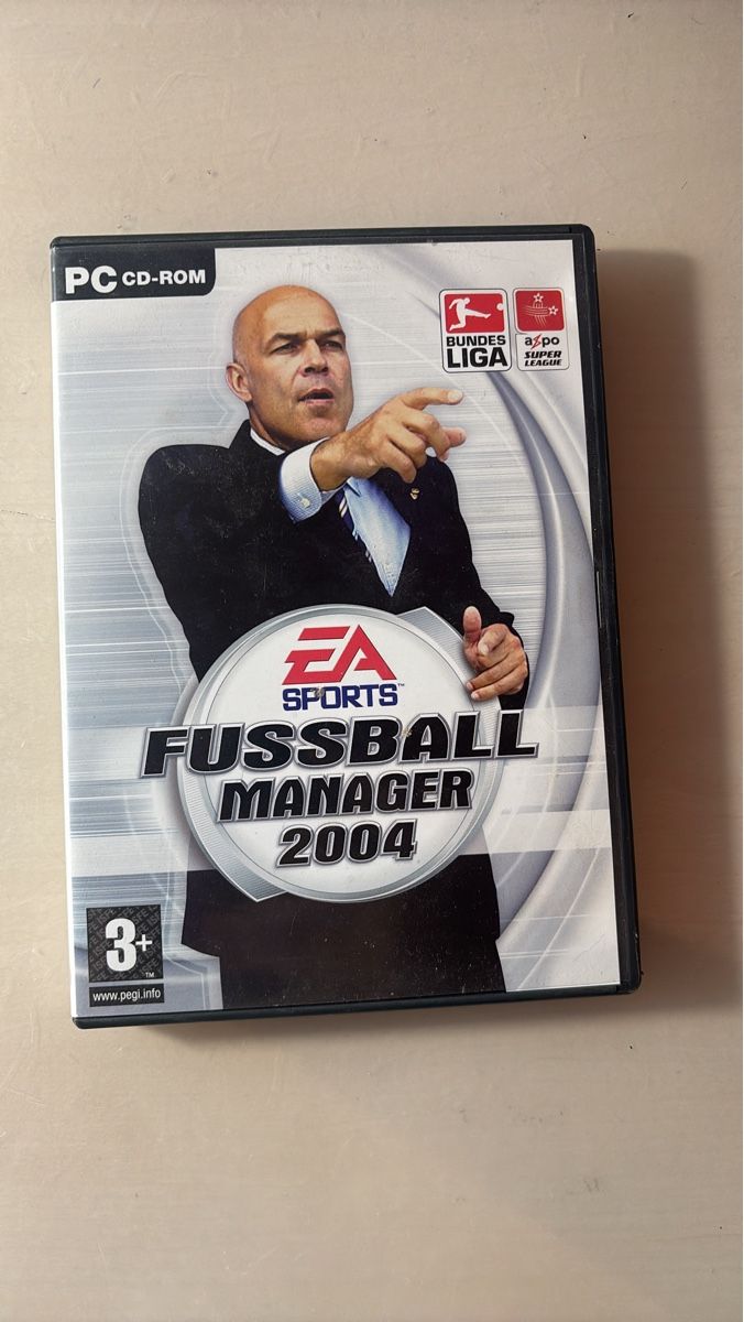 Microsoft Spiele: Fussball Manager 2004 PC CD- ROM – Gebraucht aus Ruswil von Slivio_