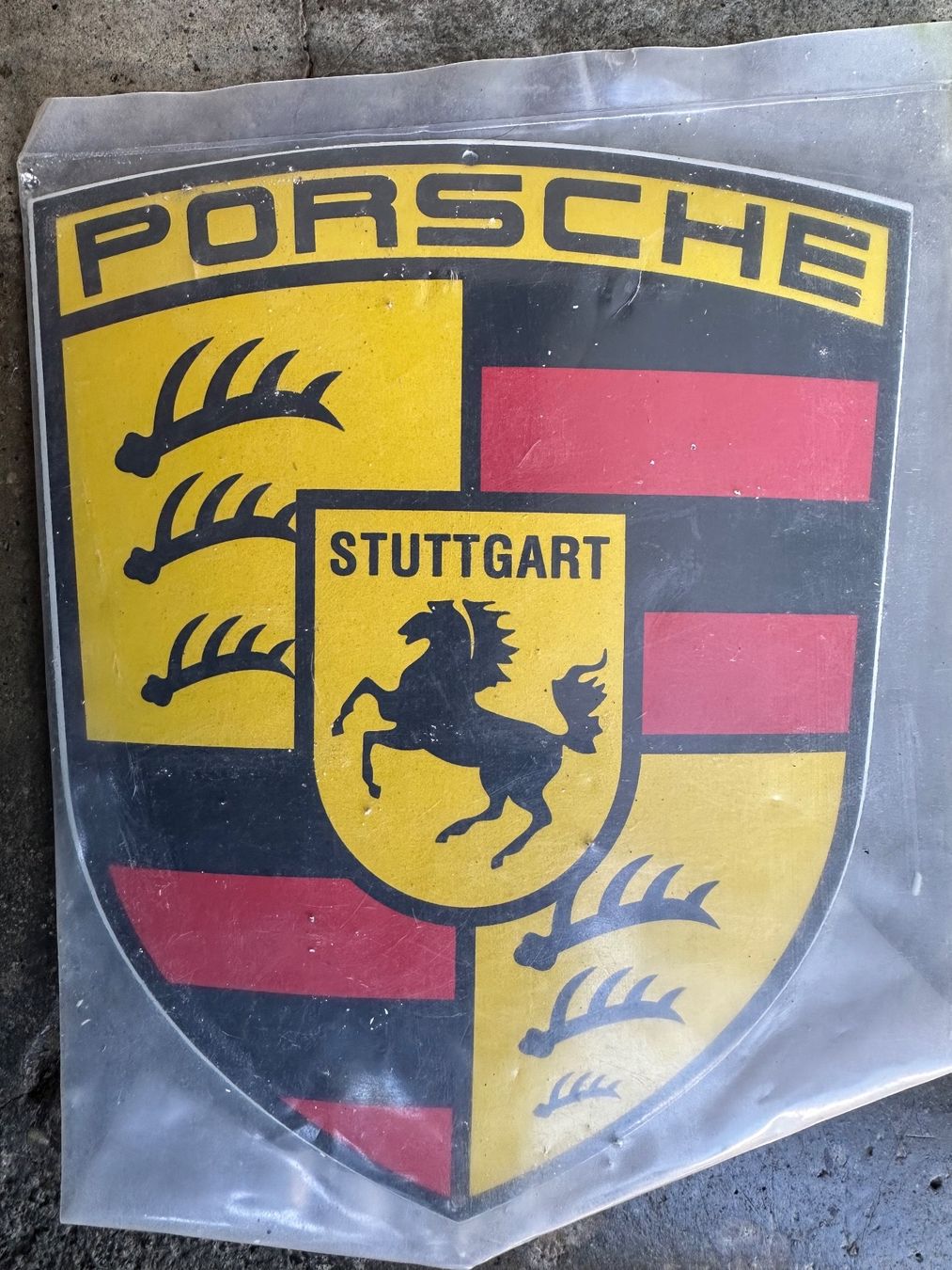 Insegne: Porsche Stuttgart Oldtimer classic – Nuovo (secondo la descrizione) da Reinach AG venduto da rares75