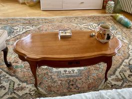 Kaffee Tisch Kirschholz mit Schublade Guter Zustand 