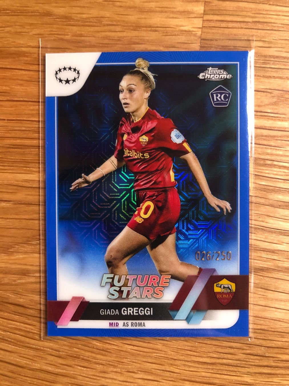 Topps Carte collezionabili: Topps Chrome Giada Greggi Italien Rc /250 – Usato da Wangenried venduto da Garagara