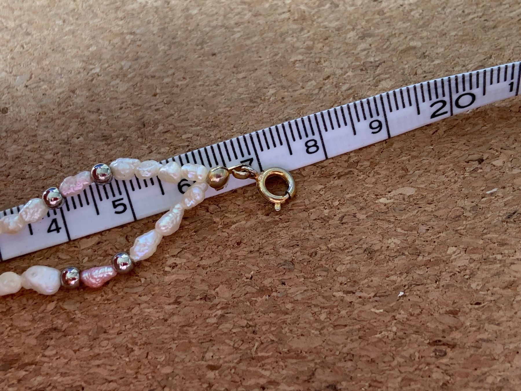 Bracciali & Braccialetti: Perlen-Armband doppelt süsswasser – Usato da Laufen venduto da Bellavitaboom 3