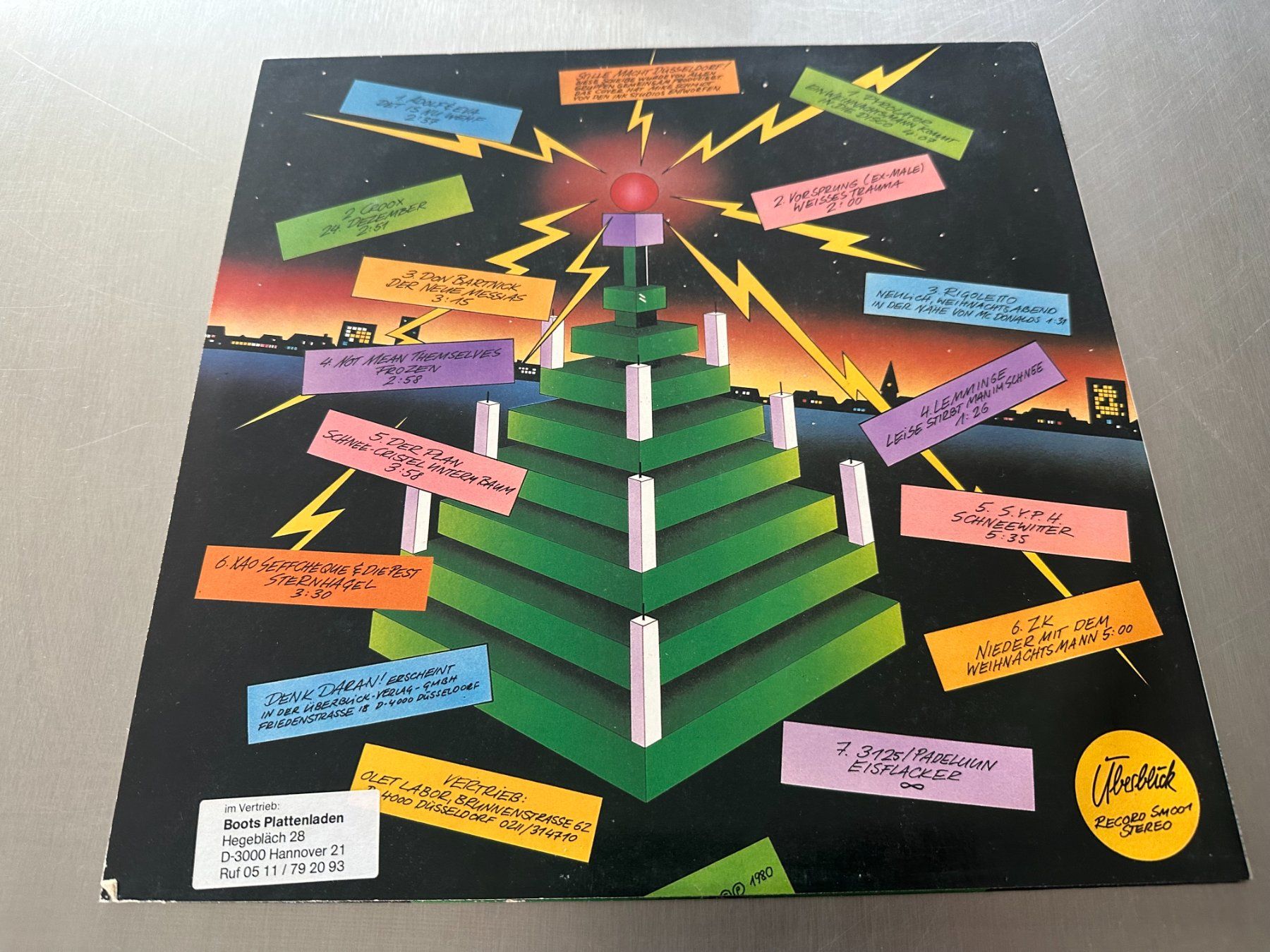 Dischi in vinile: DENK DARAN LP VARIOUS - DER PLAN, CROOX, PYROLATOR, S.Y.P.H. – Usato da Sion venduto da jaipur1401 1