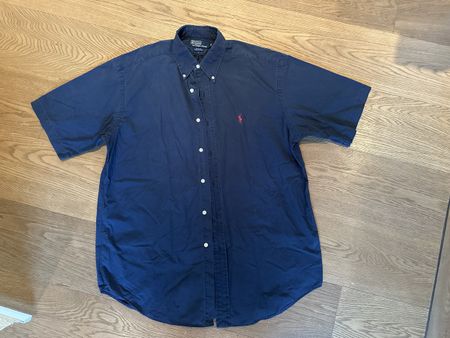 Polo Ralph Lauren Hemd kurzarm, dunkelblau Gr. M