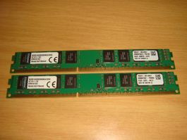 2 stück 8gb ddr3 PC3 10600 (1333) RAM für Computer.