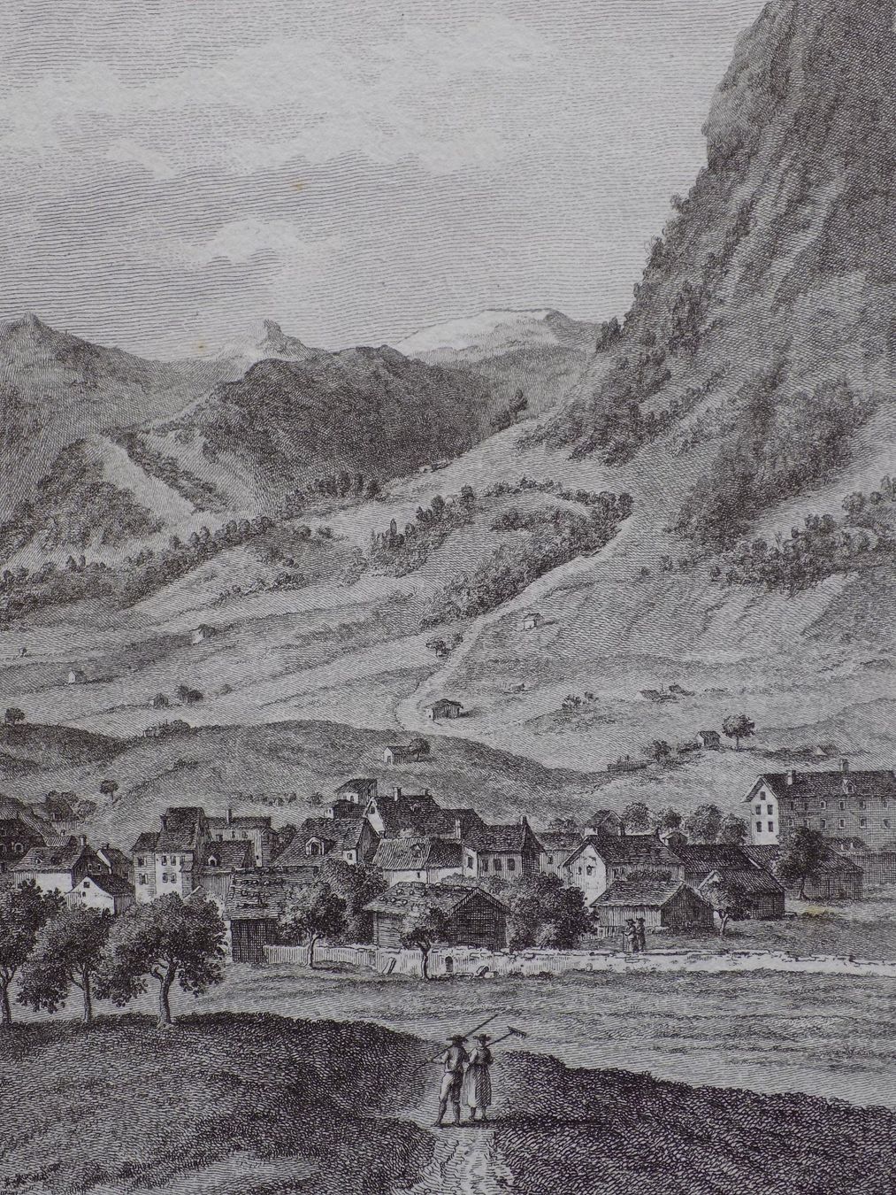 Gravures: Glarus grosse Ansicht – D'occasion à Risch par Rischli15 6