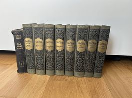 Karl May Bücher Sammlung  9 Bände (Karl-May-Verlag Bamberg)