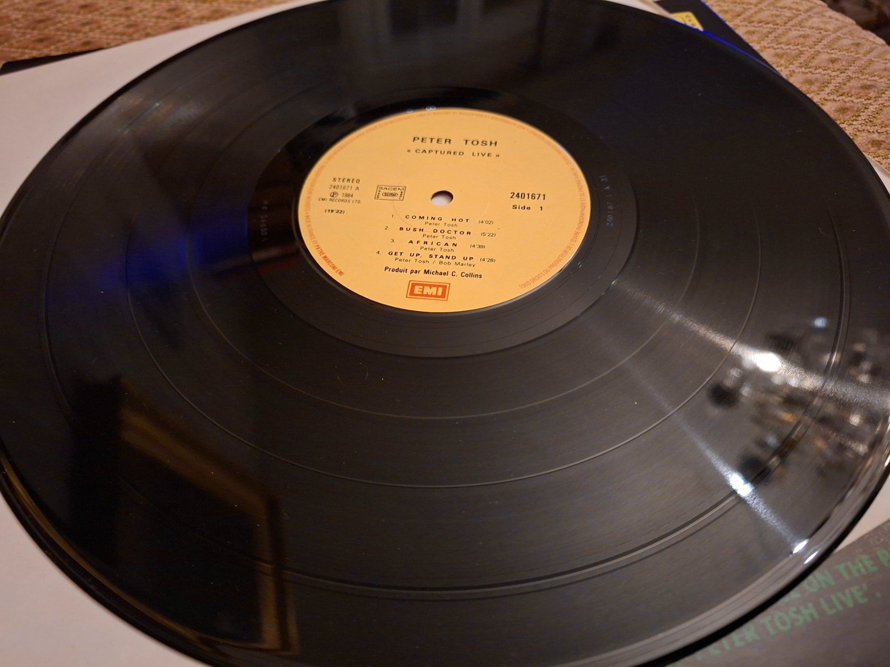 Dischi in vinile: Reggae LP - Peter Tosh - Captured Live - 1984 – Usato da Bernex venduto da Wannabehasbeen01 6