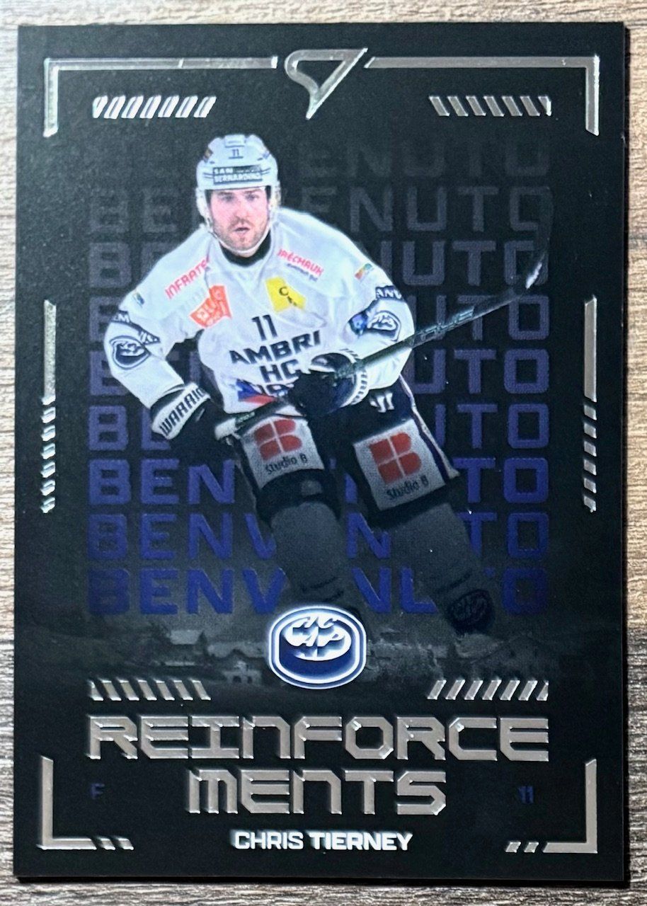 Sportzoo Carte collezionabili: Reinforcements - Chris Tierney (RF-19) – Usato da Herisau venduto da Herisauar