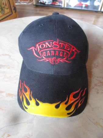 MONSTER GARAGE BASEBALL CAPE FLAMMEN SEHR SCHÖN