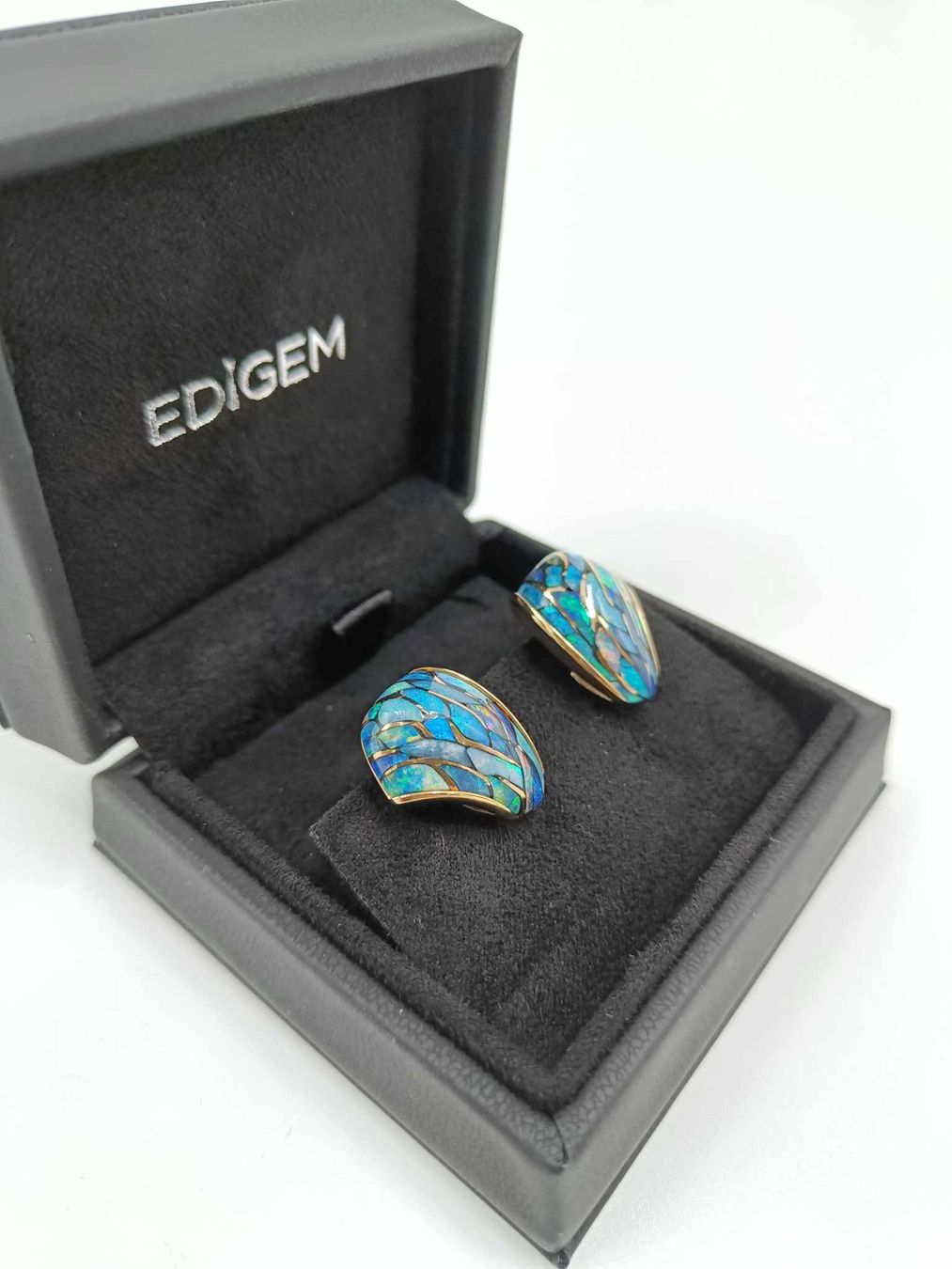 Boucles d'oreille: OPAL OHRCLIPS IN 750 ROTGOLD – D'occasion à Luzern par EdiGem 3