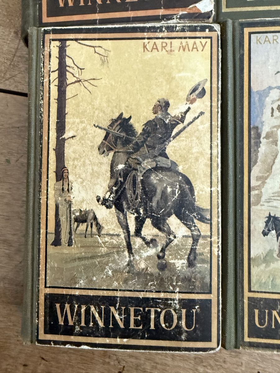 Bücher: 6 alte Karl May Bücher – Gebraucht aus St. Gallen von katercarlos 1