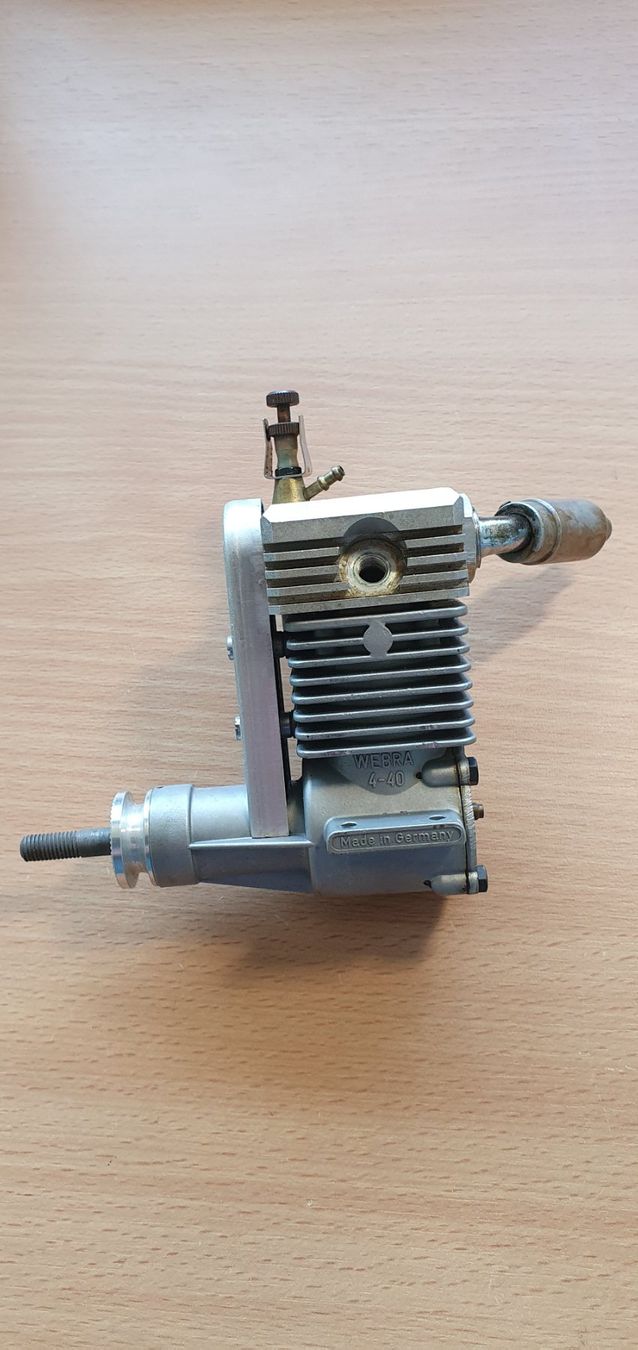 Modellismo RC: Modellmotor Webra 4 - 40 – Usato da Grosswangen venduto da heus 2