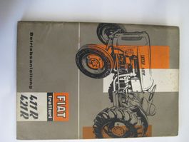 Betriebsanleitung Fiat Traktor 411R - 421R 1962