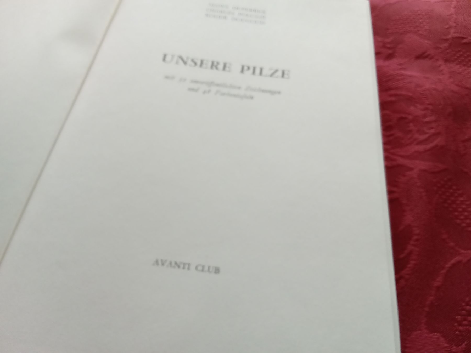 Bücher: UNSERE PILZE, – Gebraucht aus Muri BE von Alk 1