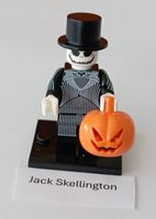 Horror-,Halloween Mini-Steckfigur Jack Skellington,Lego-Komp