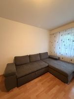 Moderne graue Ecksofa