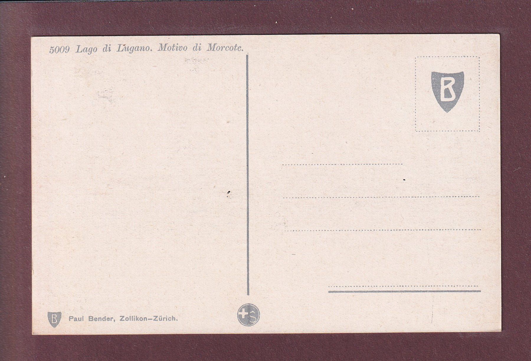 Cartes postales: MORCOTE - Motivo – D'occasion à Pully par nicecards 1