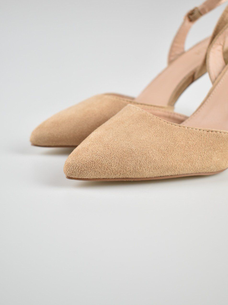 Scarpe da donna: Verde Slingback Pumps Gr.39, Wildleder-Optik, beige – Nuovo (secondo la descrizione) da Nürensdorf venduto da 2ND_STORY 3