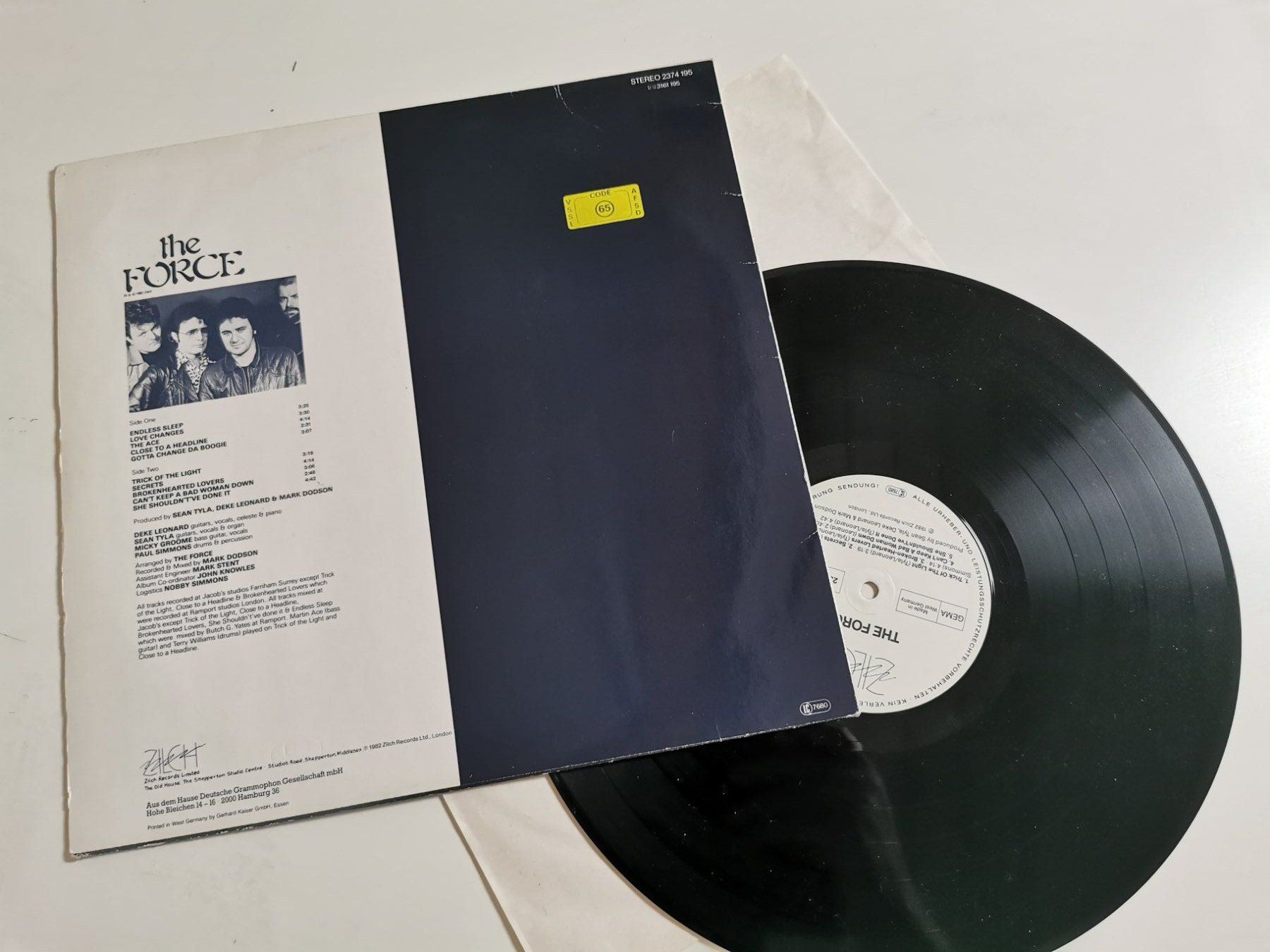 Vinyles: THE FORCE - SELF TITLED – D'occasion à Grafenried par House-of-Oldies 1