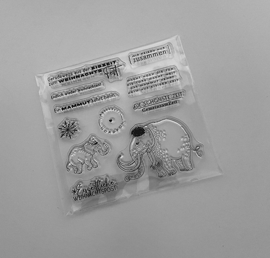 Timbri: Clear Stamps - Mammut-Fest – Nuovo e nell'imballaggio originale da Thun venduto da Rowaner 2