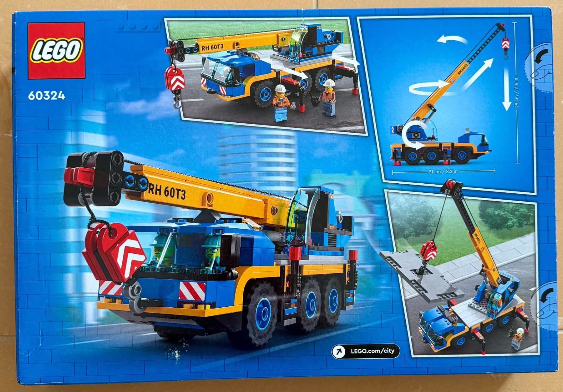 Lego Kit di costruzioni: Lego City 60324 - Mobile Crane – Nuovo e nell'imballaggio originale da Höri venduto da PSMarinho 1
