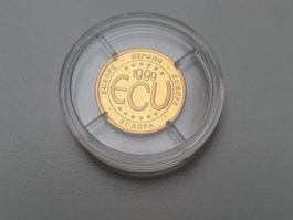 🌔 ⚜️ Gold ECU Europa 1999 1.5g .585