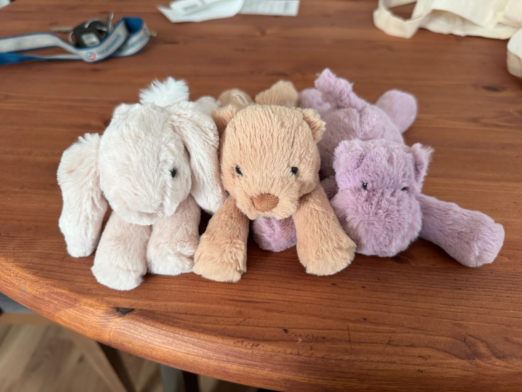 Jellycat Giocattoli: Jellycat Tiny Smudge Hippo, Hase, Bär – Nuovo (secondo la descrizione) da Glattbrugg venduto da Risingangel