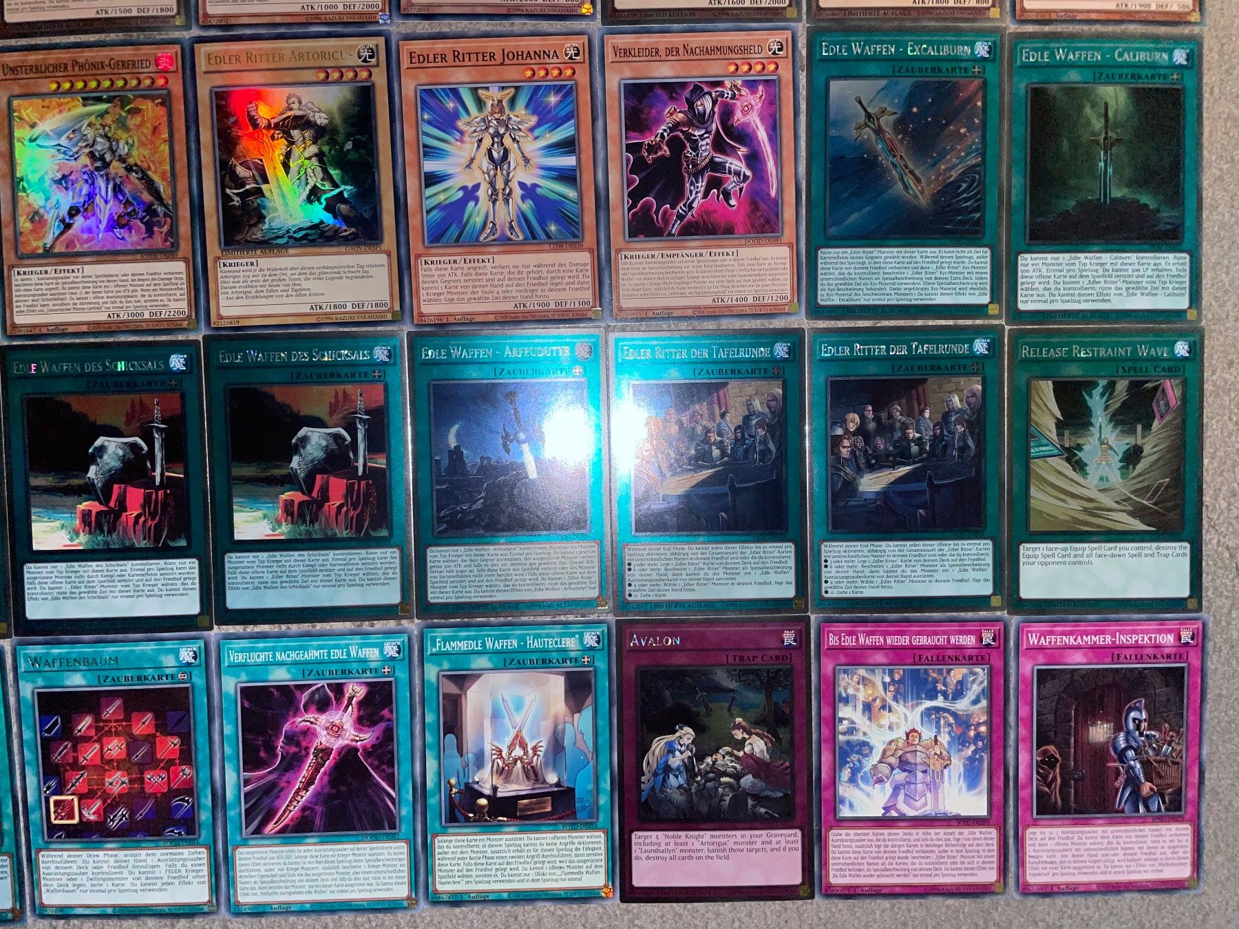 Yugioh Carte collezionabili: YuGiOh Seltenes Edler Ritter Deck! – Nuovo (secondo la descrizione) da Altstätten SG venduto da ChangeMaker 4