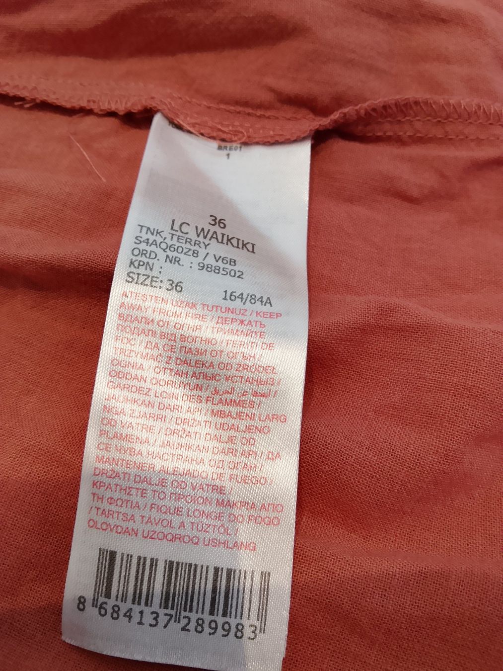 Camicette: LCW Modest Hemdbluse Gr. 36 Sommerlich Corailfarben – Usato da Bellikon venduto da MellonCollieMitTwint 2