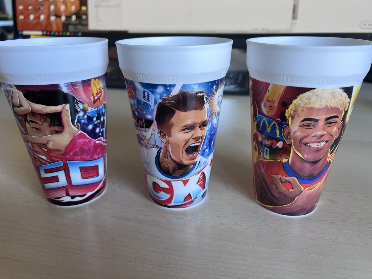 Mc Donald's Gläser: McDonald's Becher – Neu (gemäss Beschreibung) aus Büron von the_k2dl