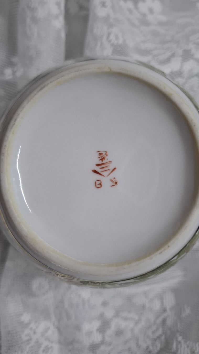Set di piatti: Vintage Teeservice, Porzellan, Golddekor, 15-teilig. – Usato da Merenschwand venduto da Stim04 2