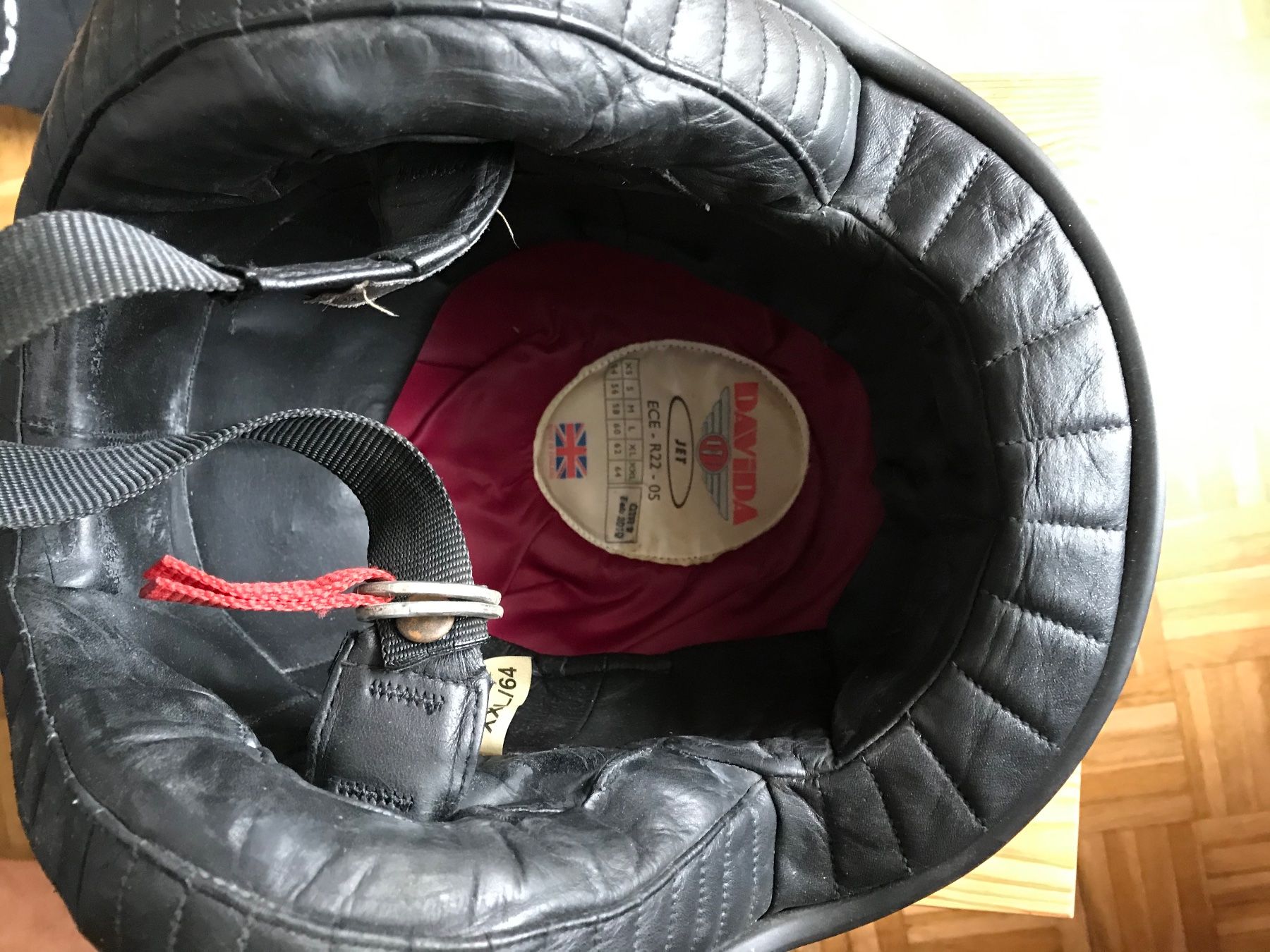Vespa Caschi & visiere: Davida Jet Helm "Mod Target" Grösse: XXL 64 – Usato da Thusis venduto da chur_city 3