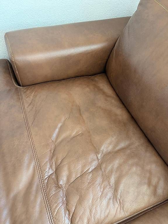 Divani: Grosses Ecksofa aus Leder in Braun – Usato da Zetzwil venduto da hesher 3
