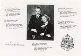 Liechtenstein  FL  -    Fürsten-Paar       um 1948