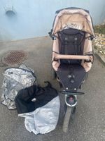 Kinderwagen TFK mit Babyschale und Maxi Cosi