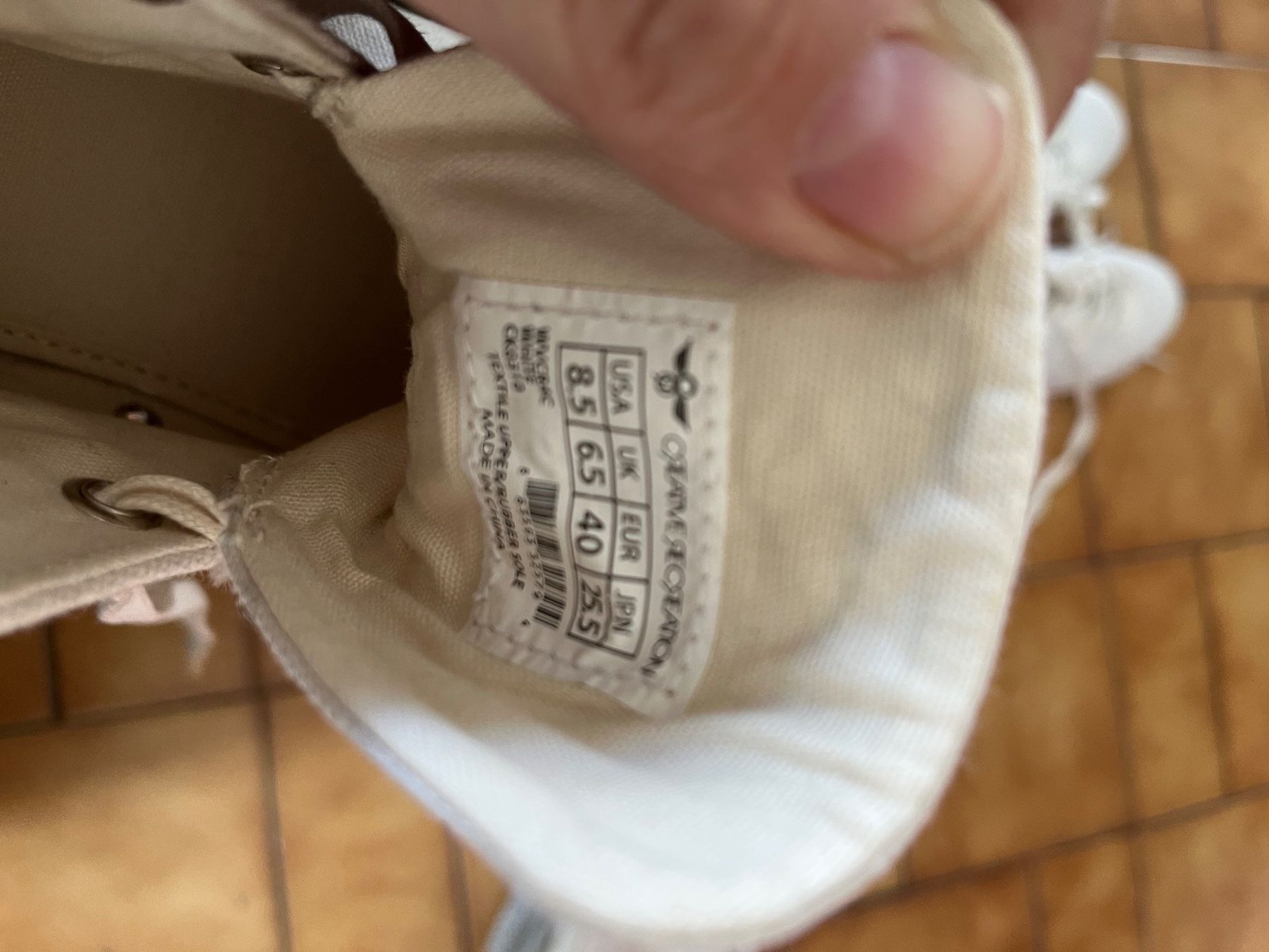Damenschuhe: Basket montagnes crème taille 40 maman – Gebraucht aus Veyrier von kimedovapa 4