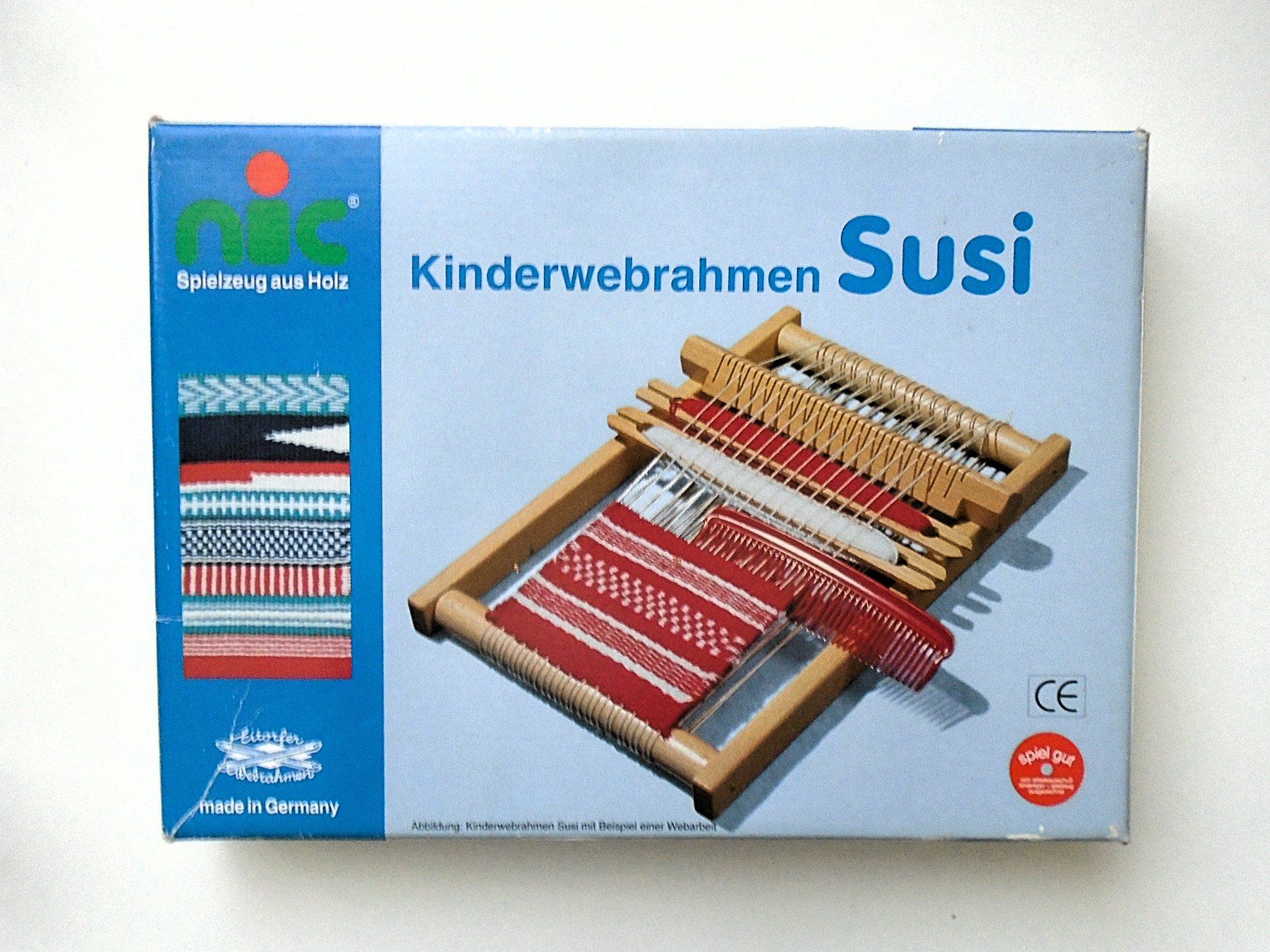 Telai per tessitura: Holz-WEBRAHMEN Susi / Kinder Webrahmen – Usato da Pfeffingen venduto da Elfenstein