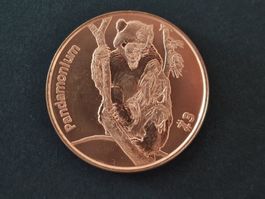 USA 1 Oz .999 Copper, Zombucks Pandamonium