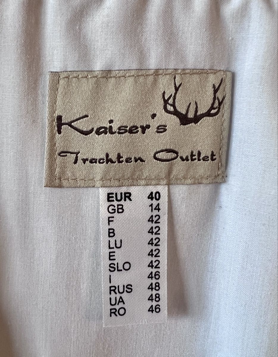 Vestiti: Dirndl Gr. 40 – Usato da Brütten venduto da arbaras 1