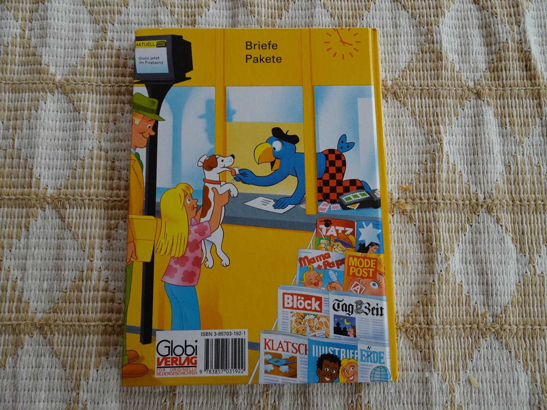 Comics: Globi bei der Post - 1. Auflage - unbemalt - G 27 – Gebraucht aus Küssnacht am Rigi von Bookslove 4