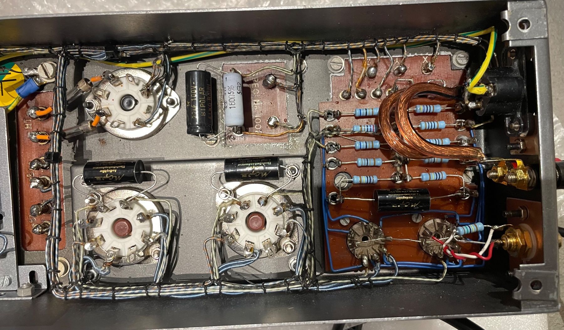 Quad Amplificatori: Quad II Röhren Endstufen – Usato da Zollikon venduto da Dynaphon 9